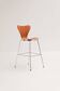 Bar stool Series 7 3187 in wood by Arne Jacobsen for Fritz Hansen