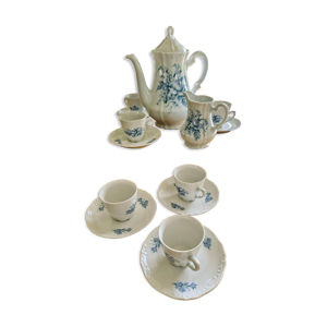 Service à thé/café - floral