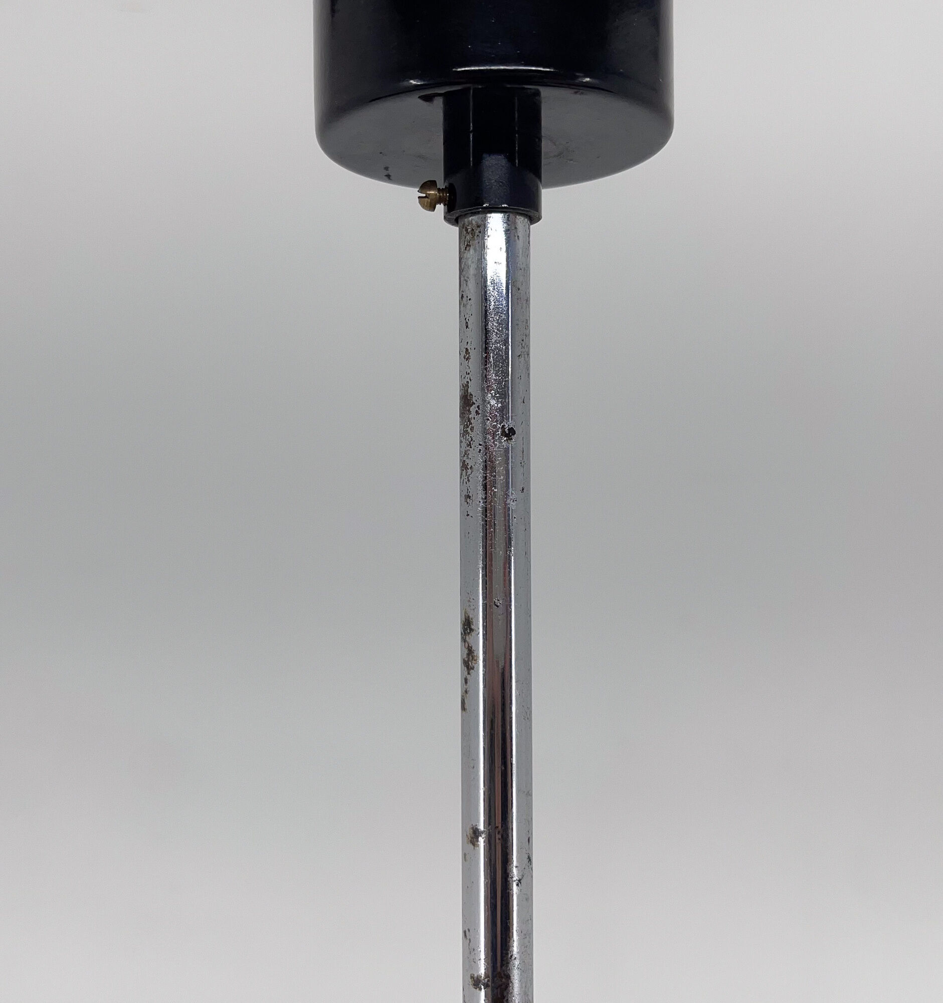Mid-Century Plastic and Metal Chandelier by Lidokov, Czechoslovakia