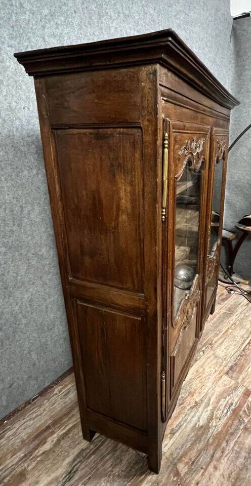 Louis XIV Valet Library in solid oak circa 1700