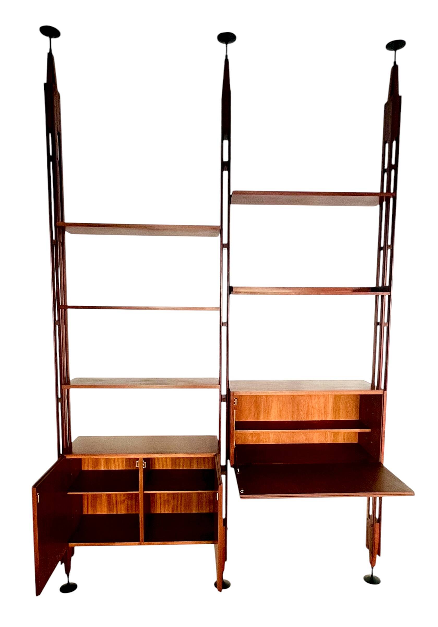 LB7 "Infinito" bookcase by Franco Albini for Poggi, Italy 1957