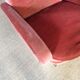 Velvet armchair