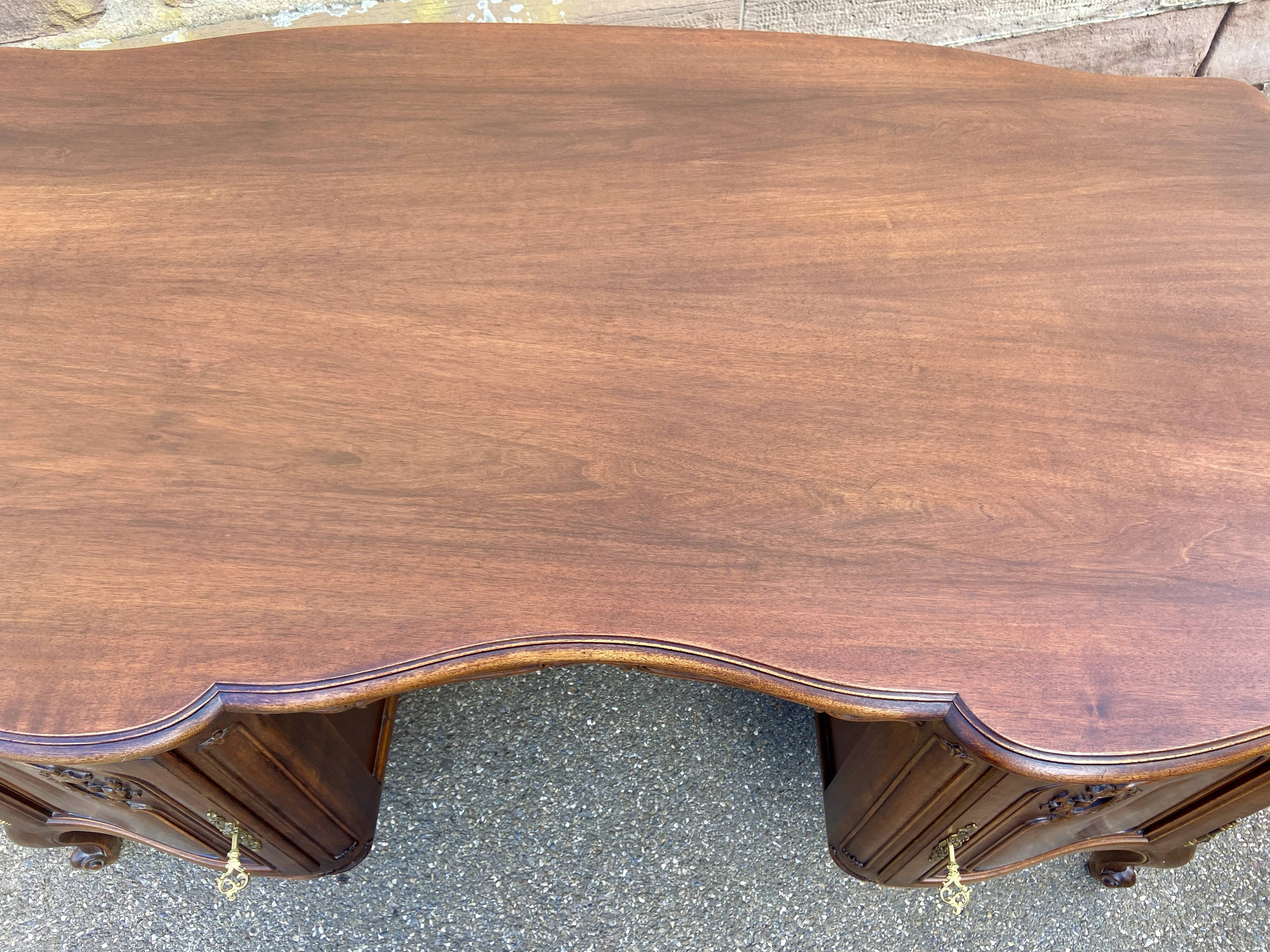 Huge walnut notary office