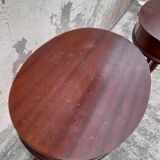 Pair of Empire-style bedside tables with Swan collar