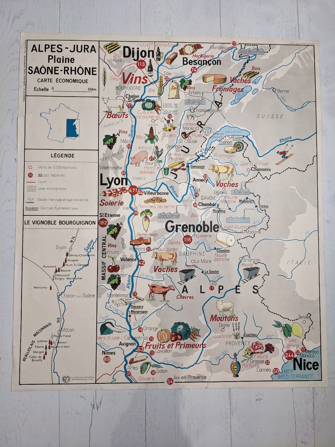 Old school poster mdi 60s west coast