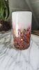 Vase/ large hand-blown glass