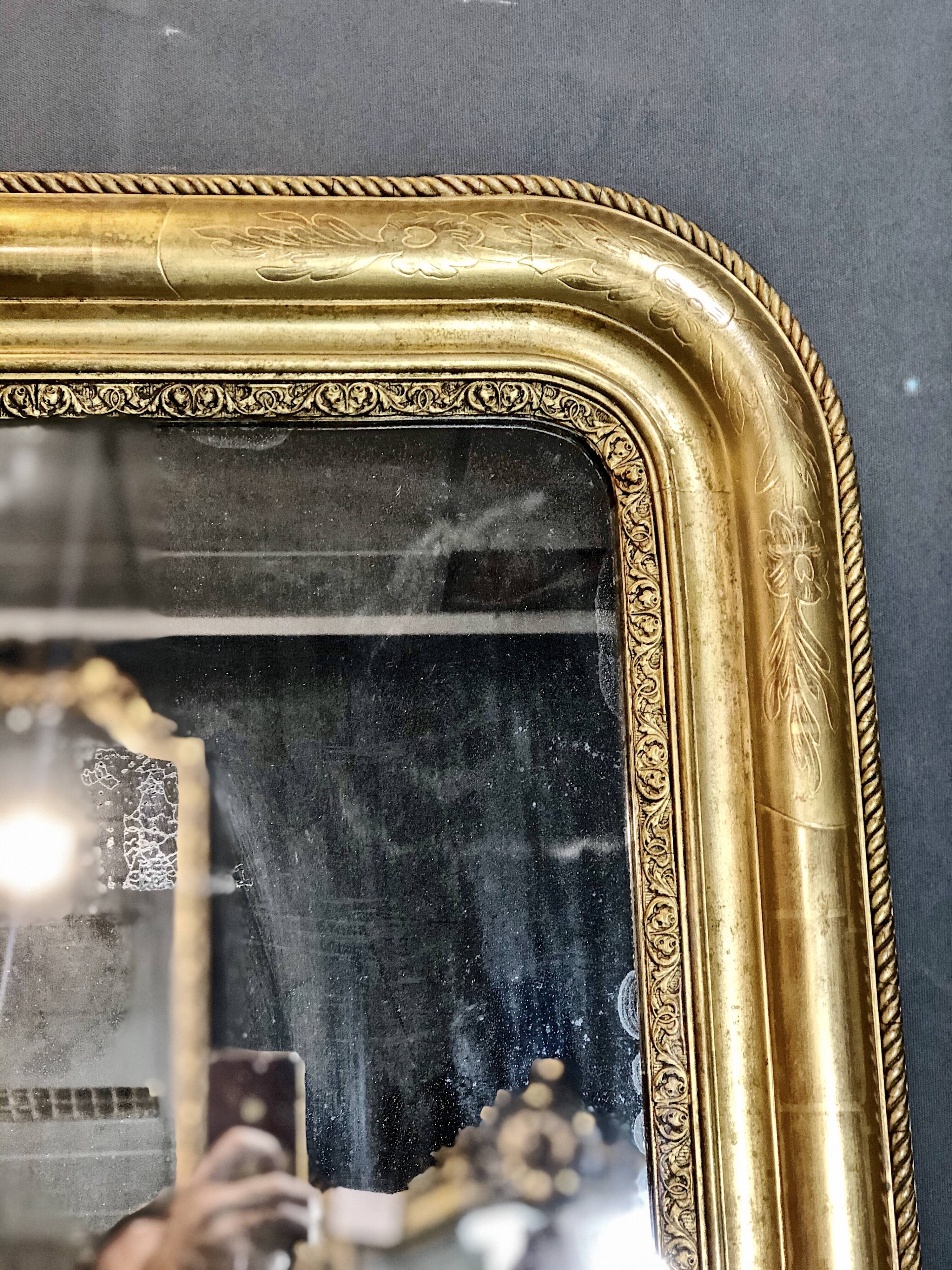 Mirror Louis Philippe 125x85 cm