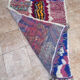 Moroccan Azilal handmade rug, handwoven wool Berber rug.