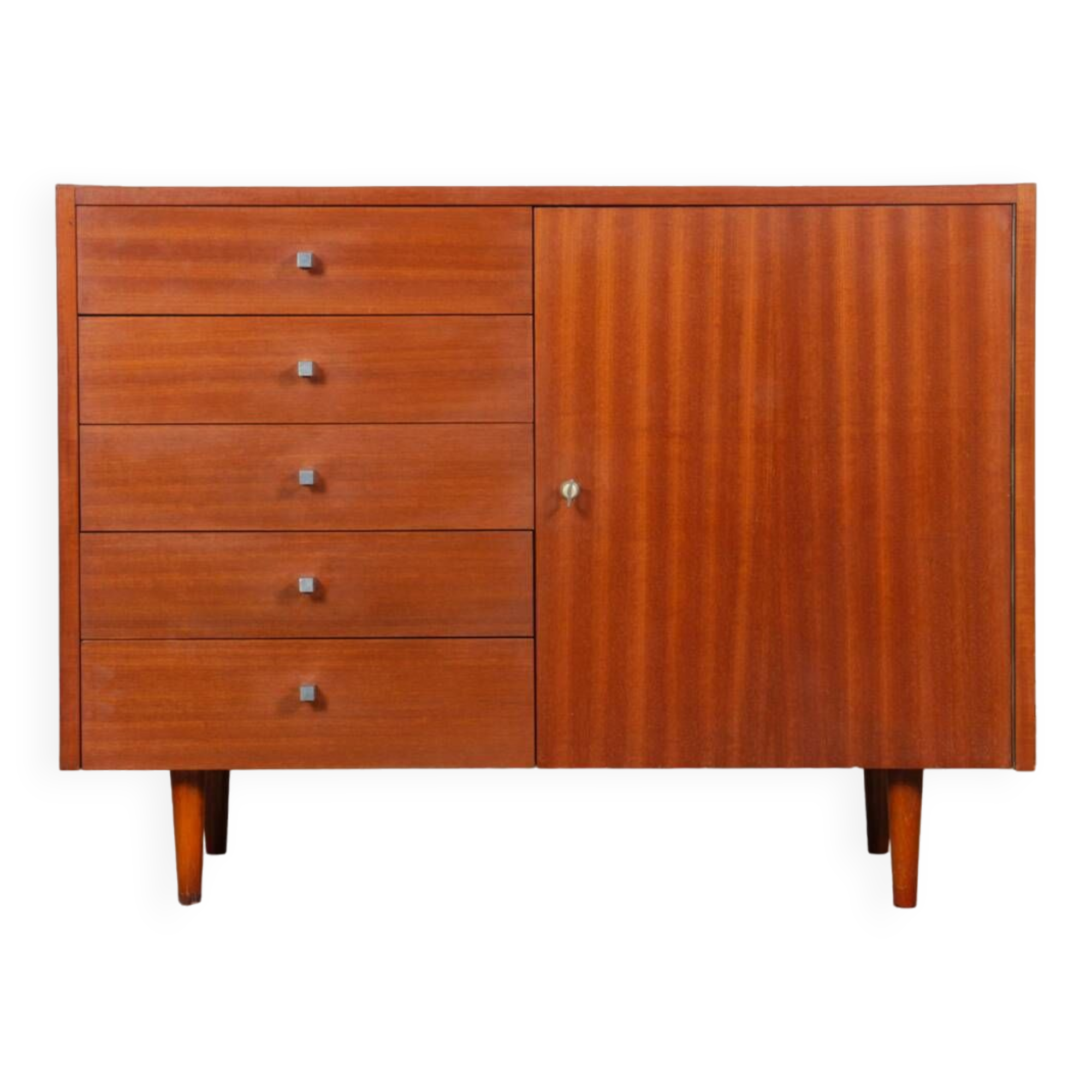 Commode en bois produite par Drevozpracujici podnik, 1960