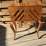 Travailleuse art deco en bois