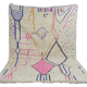 Tapis berbère coloré tribal 323 x 208 cm