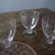 Lot de 6 petits verres à pied