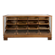Solid Oak Haberdashery Glass Showcase with 16 Drawers – ca. 1940s