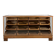 Solid Oak Haberdashery Glass Showcase with 16 Drawers – ca. 1940s