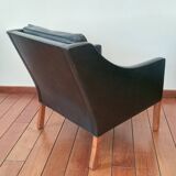 Borge Mogensen pair of armchairs, Fredericia Denmark edition