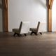 Pair of Pierre Jeanneret 'Fireside' chairs, model No. PJ-SI-36-A