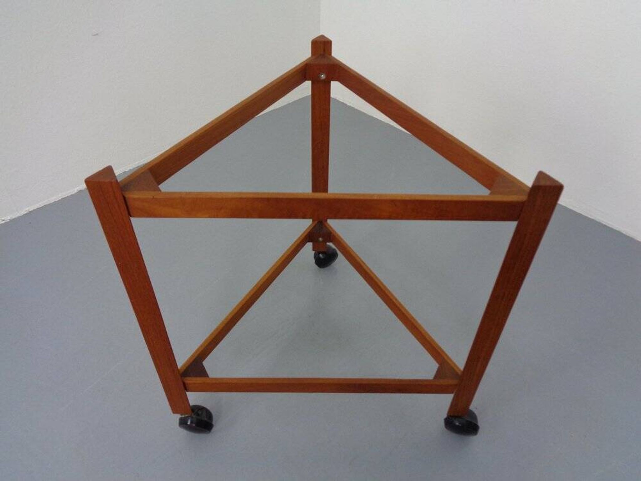 Serving trolley in teak from Sika Møbler, 1960s