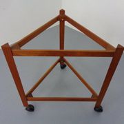 Serving trolley in teak from Sika Møbler, 1960s