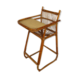 Children's rattan high chair