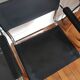 Lot of 3 vintage metal and skai armchairs