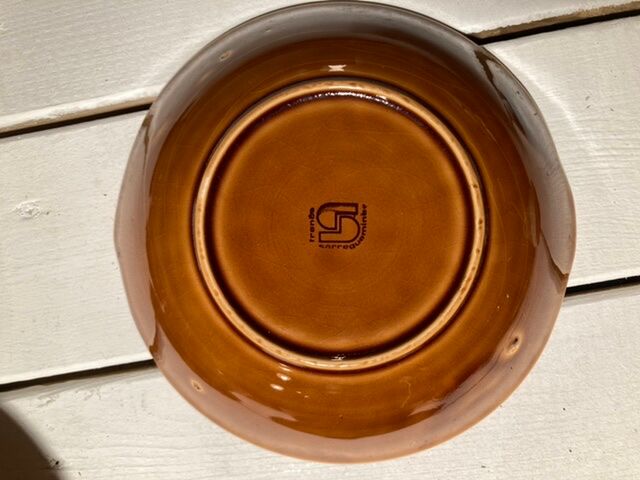 Series of 8 hollow plates Sarreguemines fish