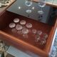 Table basse vintage Jacques Charpentier pour Roche Bobois 1970
