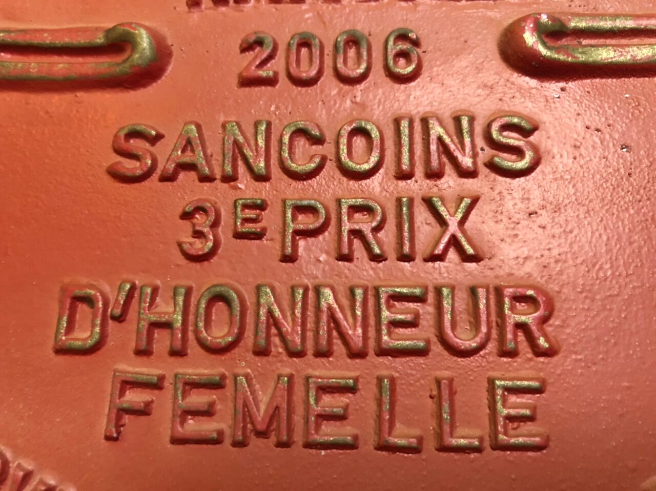 Plate competition agricultural Sancoins 2006