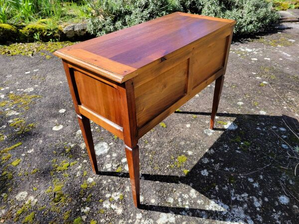 Commode console en merisier 3 tiroirs