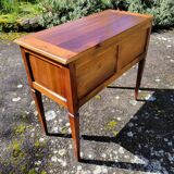 Commode console en merisier 3 tiroirs