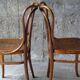 Chaises Kohn N°55 hauteu assise 46 cm
