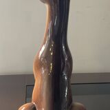 Glazed ceramic cat from the 70s