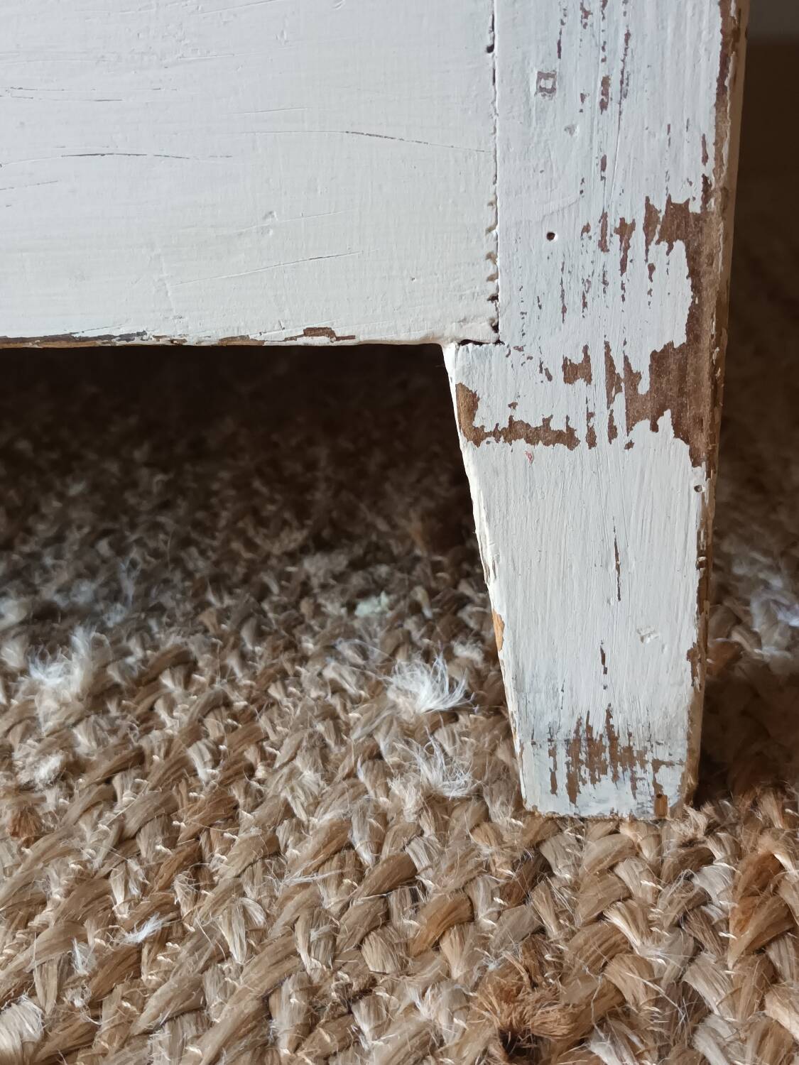 Haut buffet Parisien ancien patiné