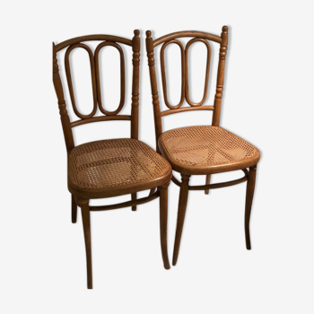 Paire de chaises bistrot Thonet