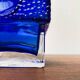 Space Age Glass Block Vase, 1960s