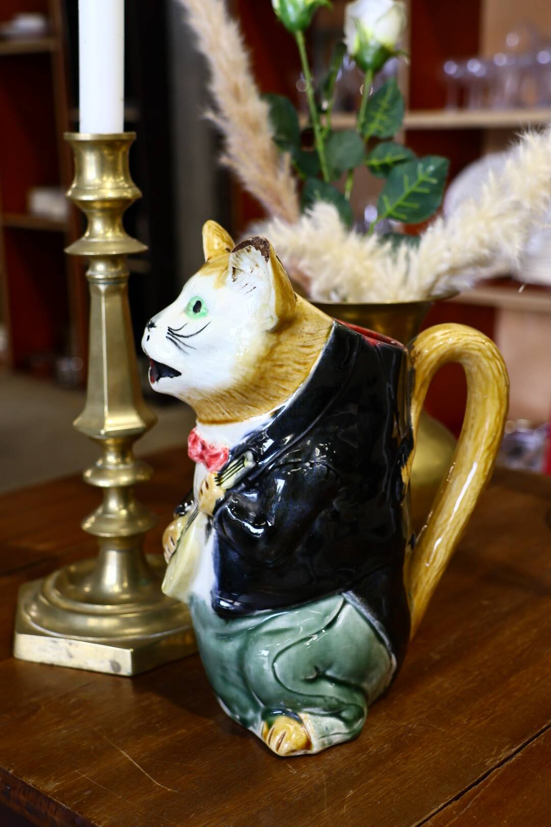 Musician cat slushie pitcher