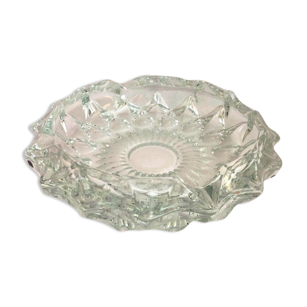 Cendrier vide-poche en cristal France