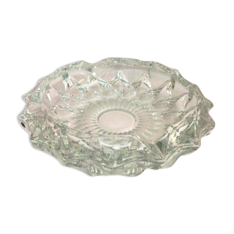 France crystal pocket ashtray