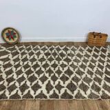 Handmade Moroccan Berber rug 242 X 142 CM