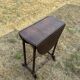 English gateleg folding table