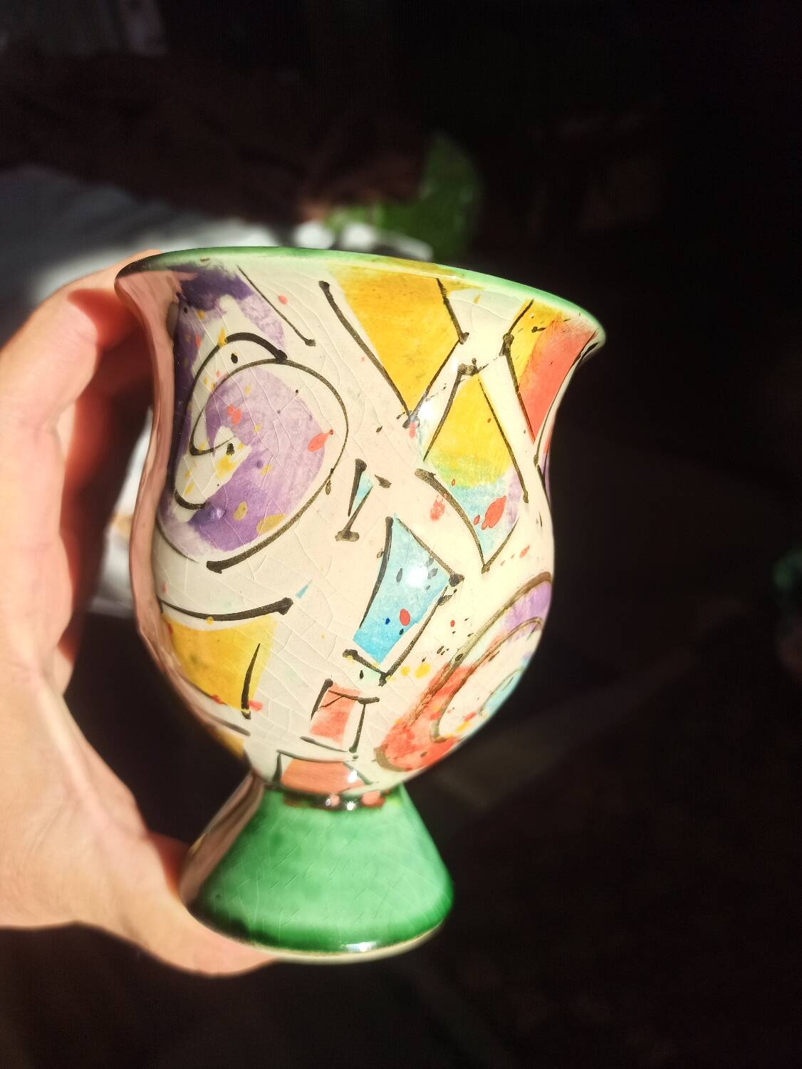 Handmade ceramic mug