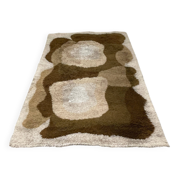 Large High-Pile Wool Rug, produced by Desso, 1970s