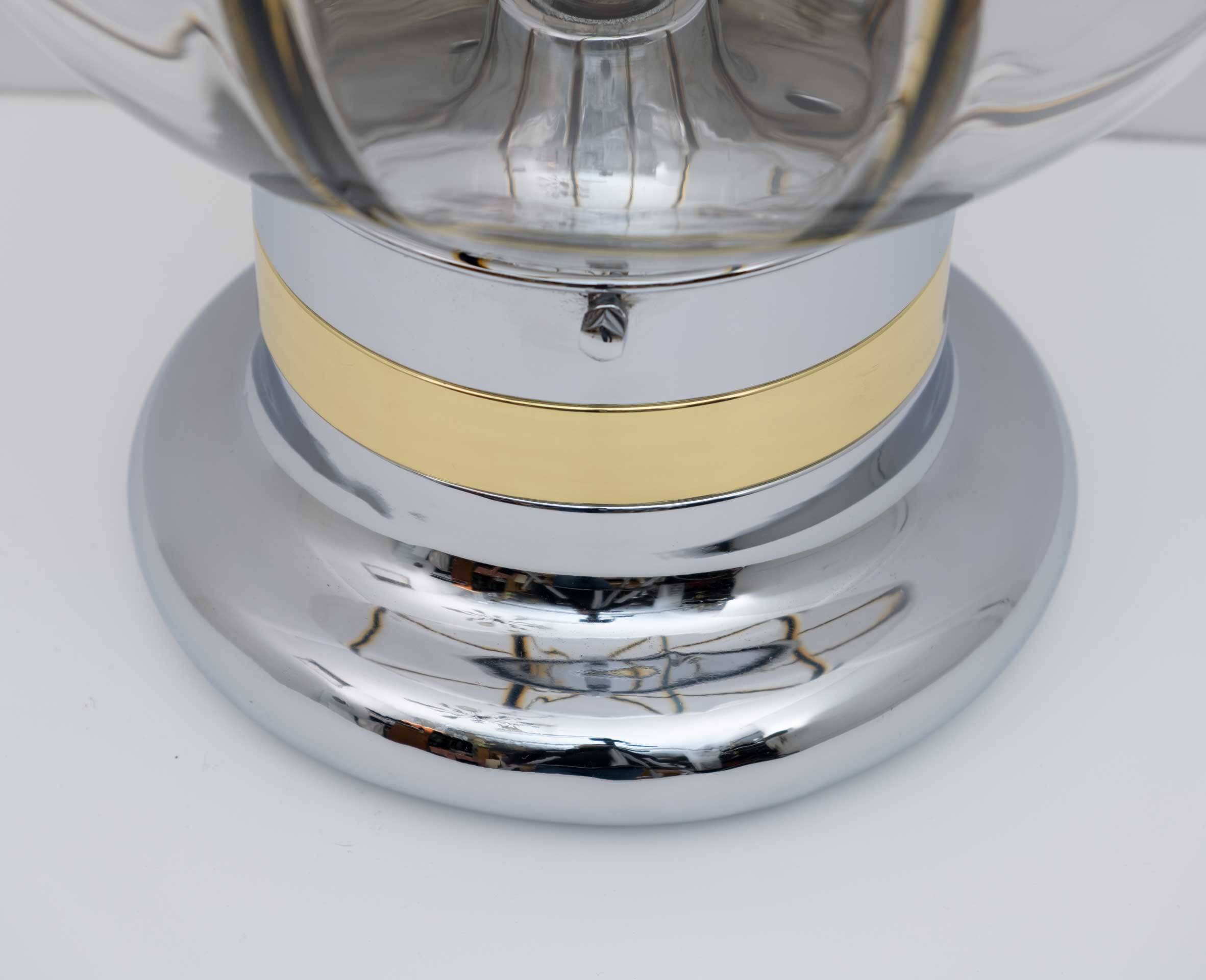 Toni Zuccheri Mid-Century Modern Italian Murano Glass Table Lamp, 1970s