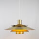 Danish vintage pendant lamp by Kurt Wiborg, Jeka, 1980s