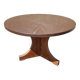 Round tripod coffee table