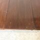 Table en acajou extensible 4 rallonges fournies