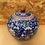 Antique Large Tongzhi Ginger Jar Qing Dynasty Chinese Ceramic 19th Century