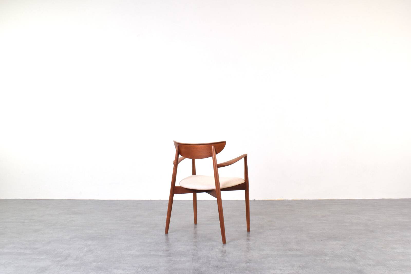Fauteuil Mid-Century en Teck par Harry Østergaard pour Randers Møbelfabrik, 1960