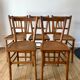 Set of 5 Luterma bistro chairs 50s