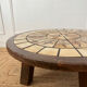 Table basse herbiers vintage