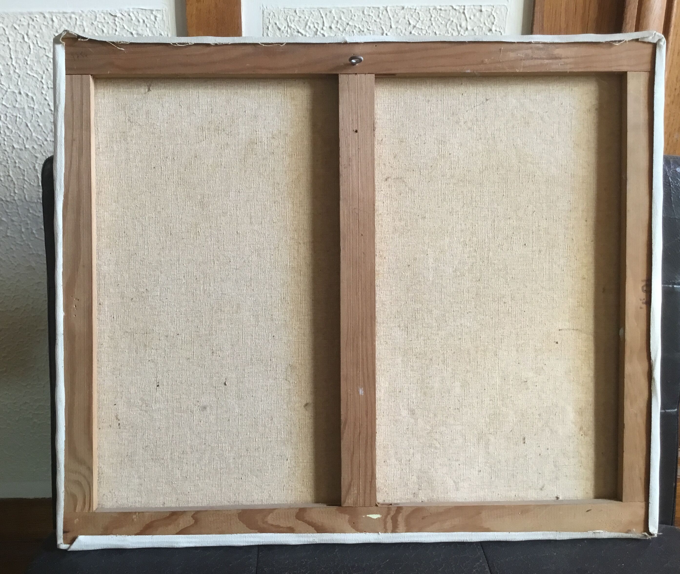 Oil on canvas "Provencal Drôme"